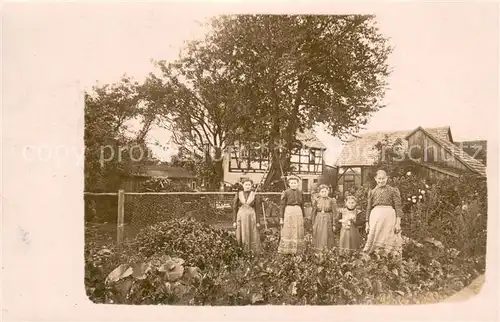 AK / Ansichtskarte Kamenz_Sachsen Familienfoto Kamenz Sachsen