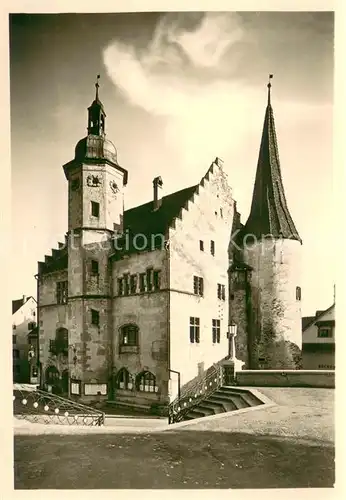 AK / Ansichtskarte Sursee Rathaus Sursee