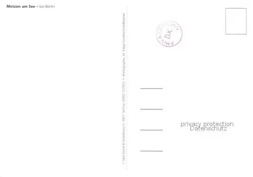 AK / Ansichtskarte Motzen_Mittenwalde_Mark Golfclub am See Motzen_Mittenwalde_Mark