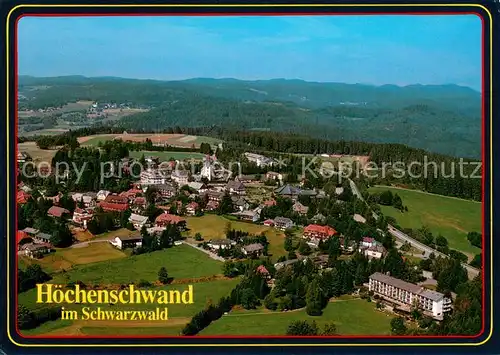 AK / Ansichtskarte Hoechenschwand Heilklimatischer Kurort im Schwarzwald Hoechenschwand