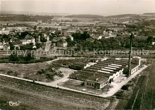 AK / Ansichtskarte Bouzonville Vue aerienne Panoramique et les Usines Bouzonville
