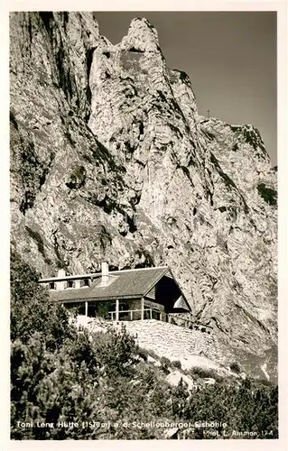 AK / Ansichtskarte Schellenberg_Marktschellenberg Toni Lenz Huette Schellenberger Eishoehle Schellenberg