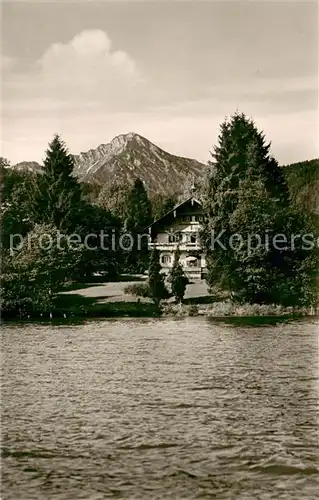 AK / Ansichtskarte Bad_Wiessee Gaestehaus Pension Haus Kroher am Tegernsee Bad_Wiessee