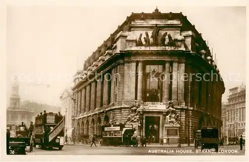 AK / Ansichtskarte London Australia House Strand Building London