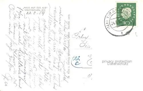 AK / Ansichtskarte Bad_Urach Kurhaus Haus auf der Alb Kurort Schwaebische Alb Bad_Urach