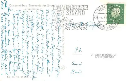 AK / Ansichtskarte Timmendorfer_Strand Ostseeheilbad Timmendorfer_Strand