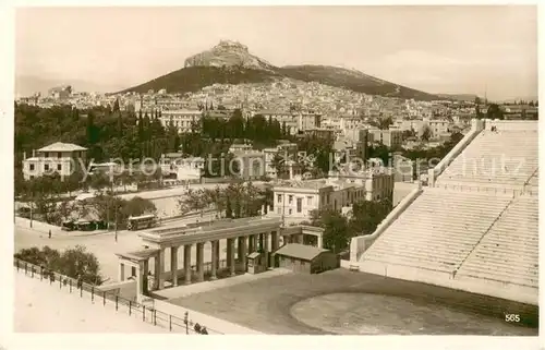 AK / Ansichtskarte Athenes_Athen Entree du stade Entry of the stadium  Athenes Athen