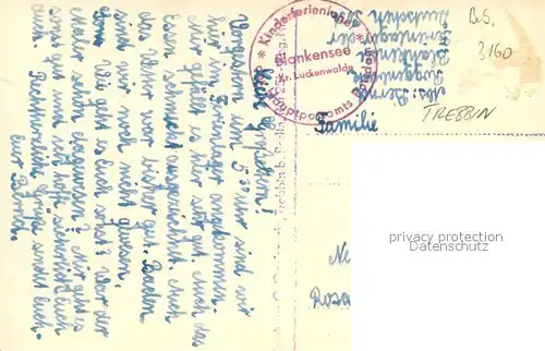 AK / Ansichtskarte Trebbin Ortspartie Marktplatz Trebbin