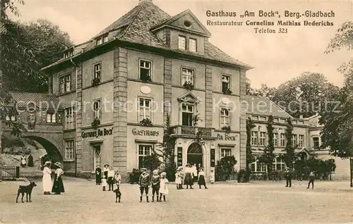 AK / Ansichtskarte Bergisch_Gladbach Gasthaus Am Bock Bergisch_Gladbach