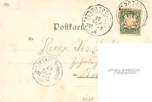 AK / Ansichtskarte Neudrossenfeld Kirche Schloss Neudrossenfeld