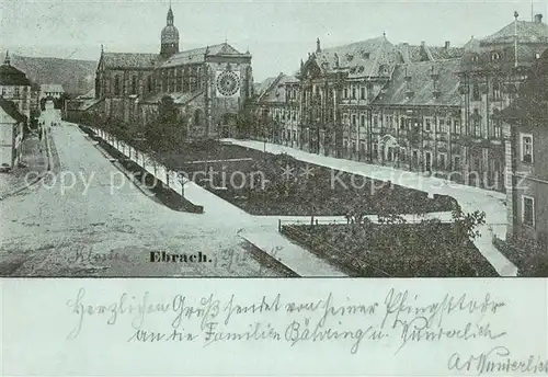 AK / Ansichtskarte Ebrach_Oberfranken Stadtansicht Ebrach Oberfranken