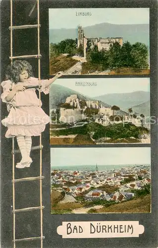AK / Ansichtskarte Bad_Duerkheim Limburg Harbenburg Stadtansicht Bad_Duerkheim