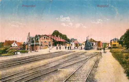 AK / Ansichtskarte Pragerhof_Pragersko_Slovenia Bahnhof 