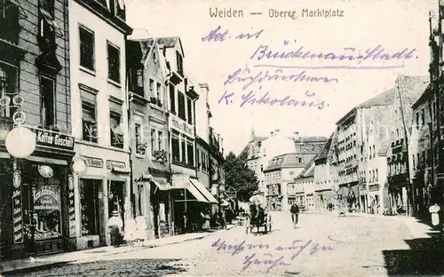 AK / Ansichtskarte Weiden_Aachen Oberer Marktplatz Weiden Aachen