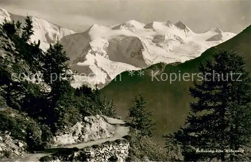 AK / Ansichtskarte St_Moritz_GR Bellavista vom Hoehenweg Alpenpanorama Gletscher Berninagruppe St_Moritz_GR