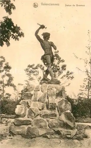 AK / Ansichtskarte Valenciennes_59 Statue de Brennus Monument 