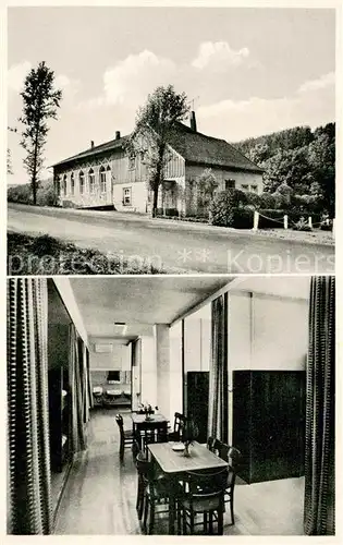 AK / Ansichtskarte Breckerfeld Gaststaette Wawziniak Priorei In der Drehe Breckerfeld