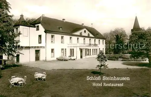 AK / Ansichtskarte Bommern Schloss Steinhausen Hotel Restaurant Bommern