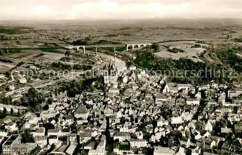 AK / Ansichtskarte Limburg_Lahn Fliegeraufnahme Limburg_Lahn