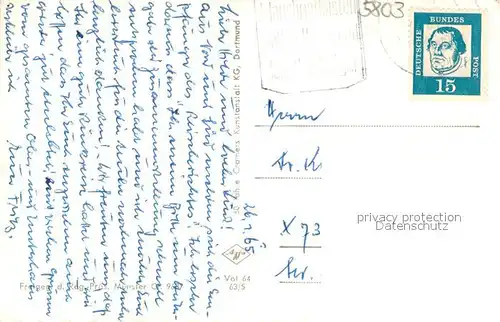 AK / Ansichtskarte Volmarstein Fliegeraufnahme Gesamtansicht Volmarstein