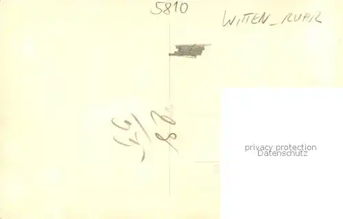 AK / Ansichtskarte Witten_Ruhr Partie auf der Treppe Witten Ruhr