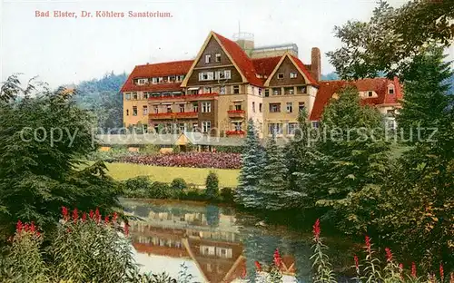 AK / Ansichtskarte Bad_Elster Dr. Koehlers Sanatorium Bad_Elster
