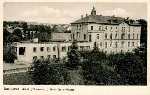 AK / Ansichtskarte Bad_Camberg Kneippbad Gisbert Lieber Haus Bad_Camberg