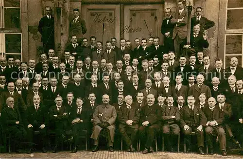 AK / Ansichtskarte Osnabrueck Maenner Gruppenfoto Osnabrueck