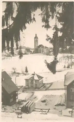 AK / Ansichtskarte Rorschach_Bodensee Teilansicht mit Kirche Rorschach Bodensee