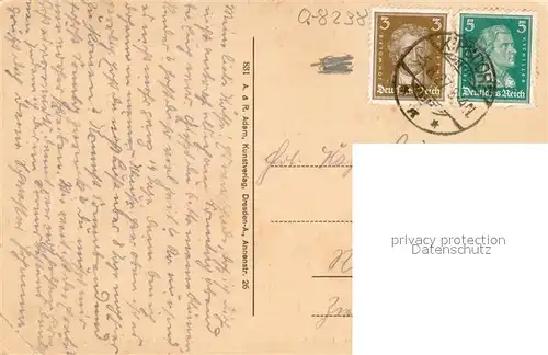 AK / Ansichtskarte Schellerhau Blick nach Ober Kipsdorf und Diakonissenheim Schellerhau