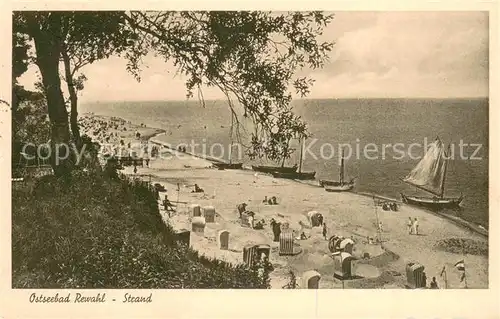 AK / Ansichtskarte Rewahl_Rewal_Ostsee Strand 
