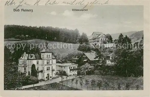 AK / Ansichtskarte Bad_Reinerz_Duszniki Zdroj Villenviertel 