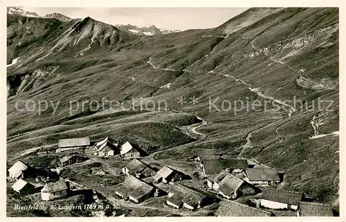 AK / Ansichtskarte Breitfeldalp_Lungern Fliegeraufnahme 