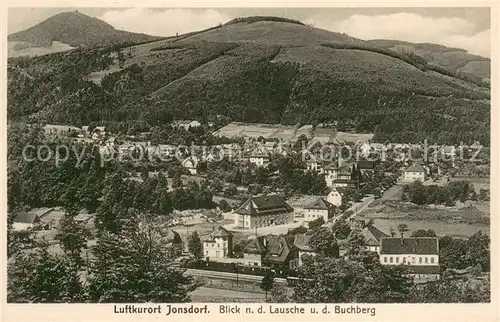 AK / Ansichtskarte Jonsdorf Blick n. d. Lausche u. d. Buchberg Jonsdorf