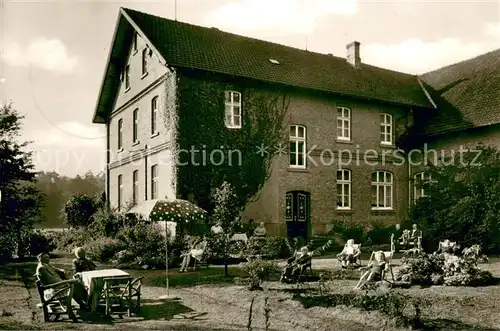 AK / Ansichtskarte Bad_Rothenfelde Haus Temme Gartenansicht Bad_Rothenfelde