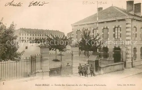 AK / Ansichtskarte Saint Mihiel_55 Entree des Casernes du 161e Regiment d Infanterie 