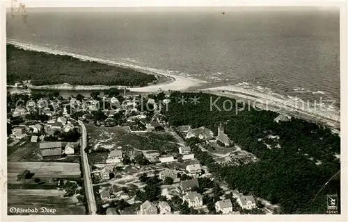 AK / Ansichtskarte Deep_Mrzezyno_Ostsee Fliegeraufnahme 