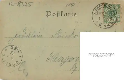 AK / Ansichtskarte Rosenthal Bielatal Schweizermuehle Rosenthal Bielatal