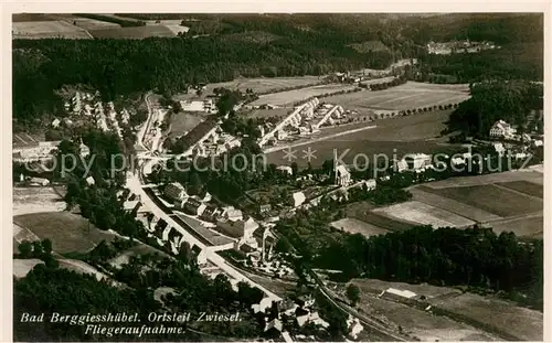 AK / Ansichtskarte Bad_Berggiesshuebel Fliegeraufnahme Gesamtansicht Bad_Berggiesshuebel