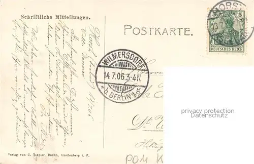 AK / Ansichtskarte Horst__Ostsee_Niechorze Strandpartie 