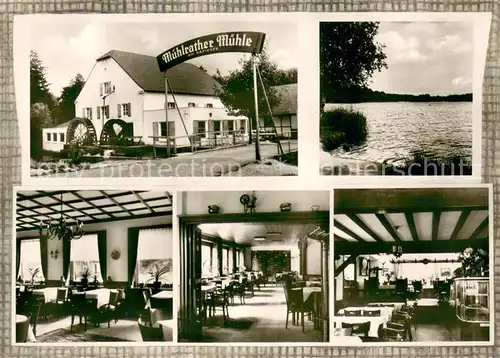 AK / Ansichtskarte Amern Hotel Restaurant Muehlenrather Muehle am Hariksee Amern