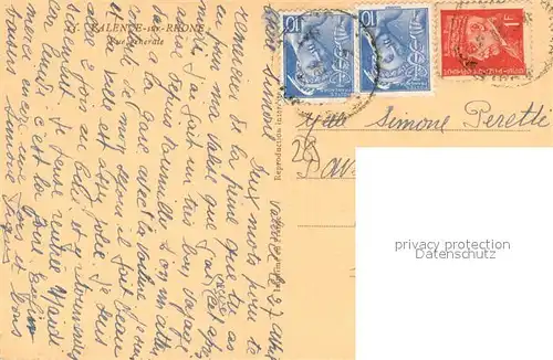 AK / Ansichtskarte Valence_26 Vue generale 