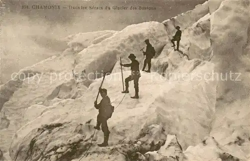 AK / Ansichtskarte Chamonix  Goutagny 858 Bergsteiger  Chamonix