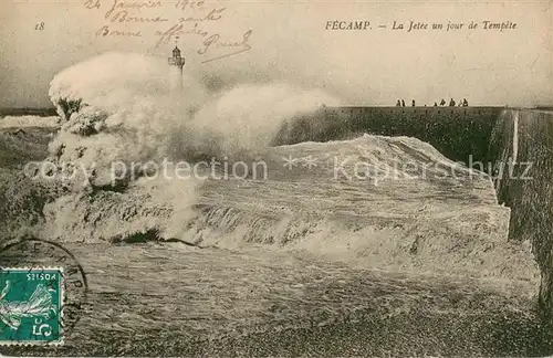 AK / Ansichtskarte Fecamp_76 Leuchturm 