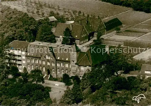 AK / Ansichtskarte Leer_Westfalen Fliegeraufnahme Haus Loreto Leer_Westfalen