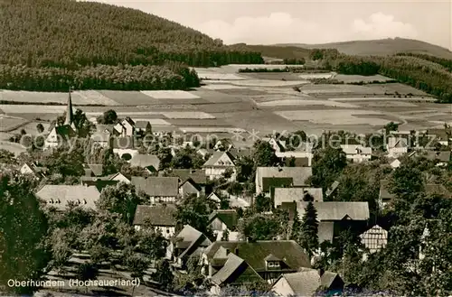 AK / Ansichtskarte Oberhundem Teilansicht Oberhundem