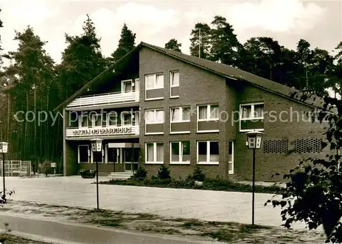 AK / Ansichtskarte Metelen Hotel am Gauxbach Aussenansicht Metelen