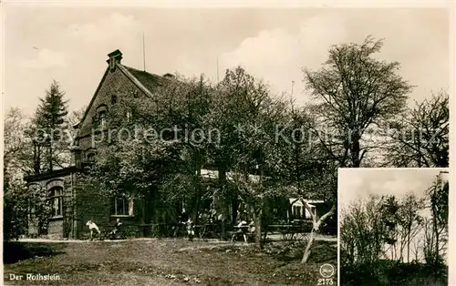 AK / Ansichtskarte Reichenbach_Oberlausitz Gaststaette Der Rothstein Aussenansicht Reichenbach_Oberlausitz