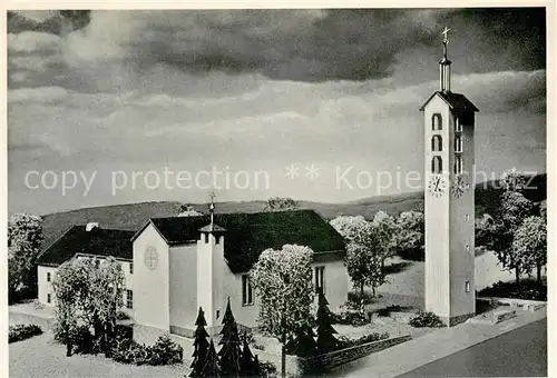 AK / Ansichtskarte Emst Modell d. evgl. Erloeserkirche Emst