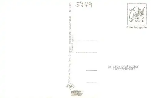 AK / Ansichtskarte Fredeburg_Schmallenberg Gesamtansicht Fredeburg_Schmallenberg